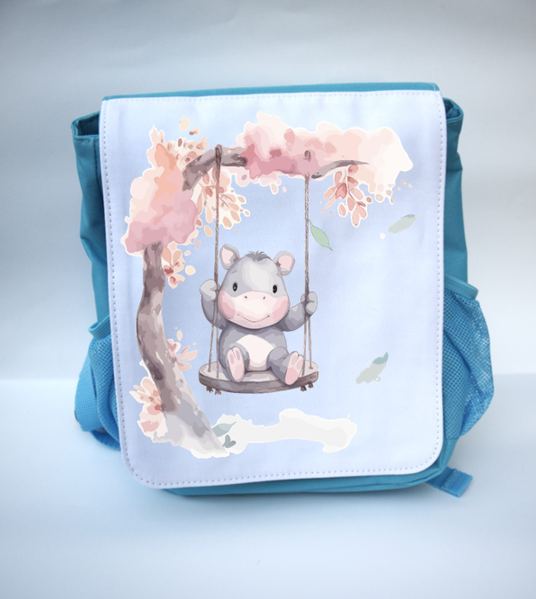Kinderrucksack Nilpferd