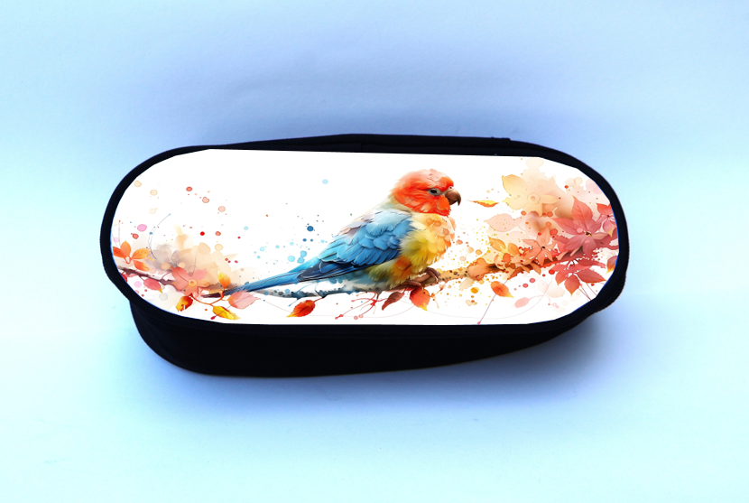Federmäppchen klein Vogel