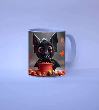 Motivtasse Fledermaus