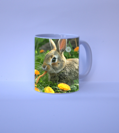 Motivtasse Hase